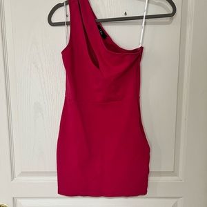 Lulus Hot pink dress